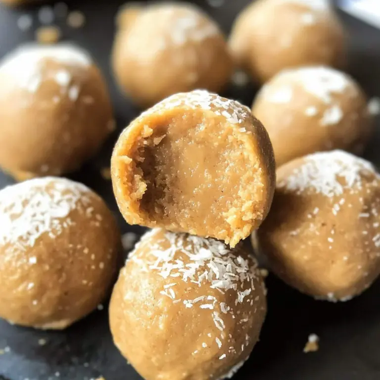 3 Ingredient Peanut Butter Balls