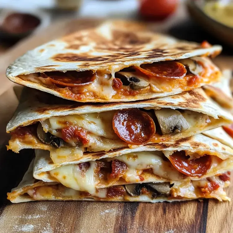 5-Ingredient Pizza Quesadillas