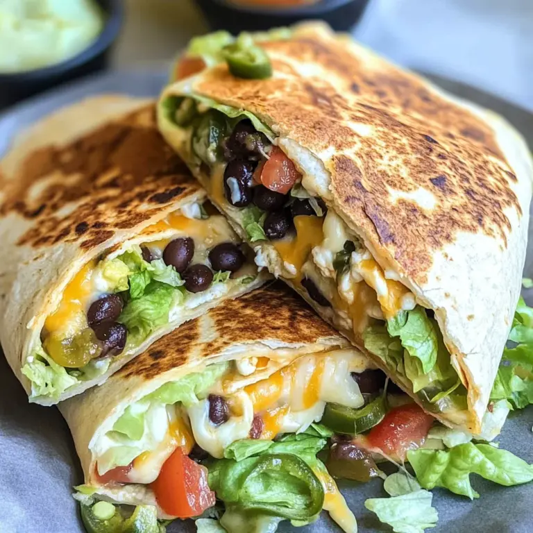 Black Bean Crunch Wrap