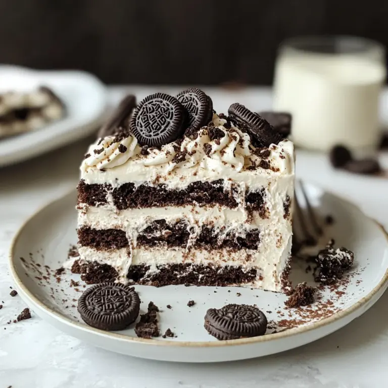 Easy Vegan Oreo Tiramisu