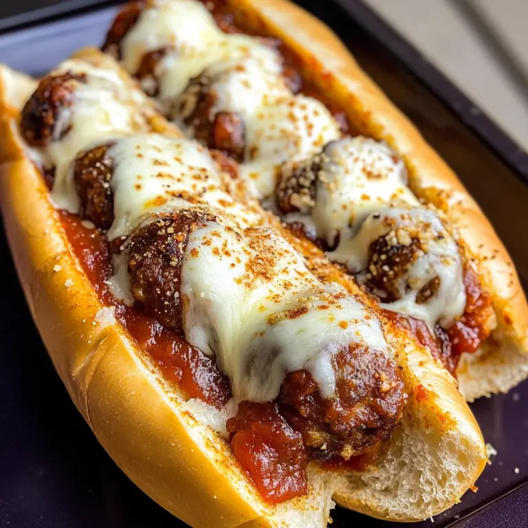 Easy Weeknight Meatball Sub