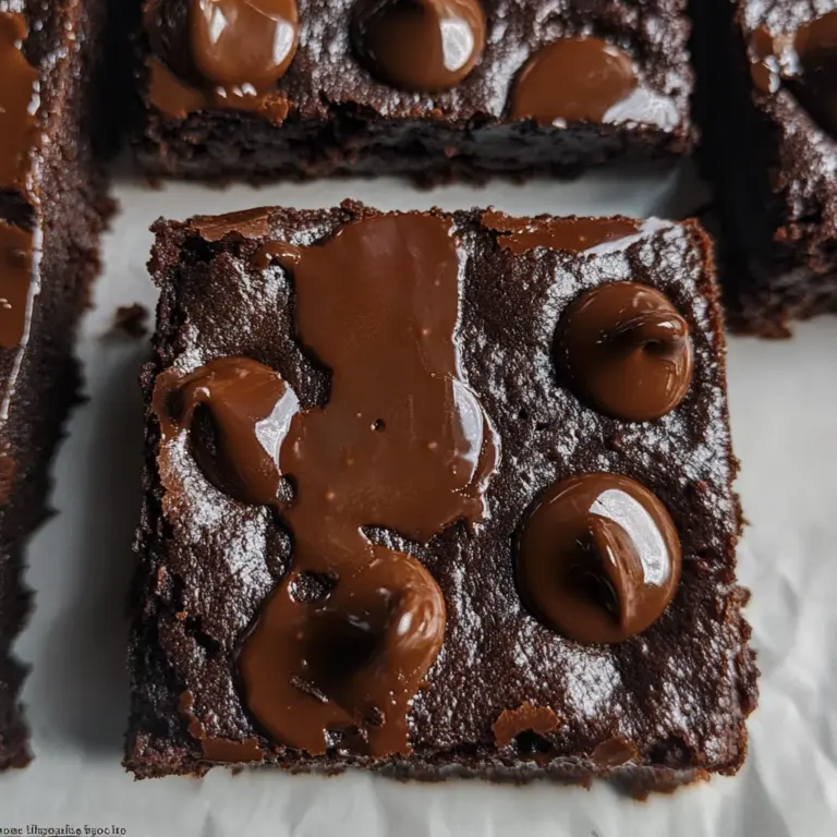 Flourless Greek Yogurt Brownies