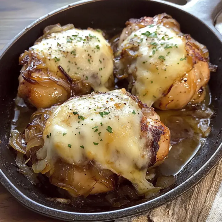 French Onion Chicken Recipe