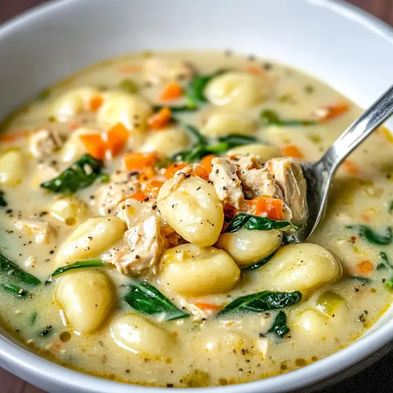 Gnocchi Soup