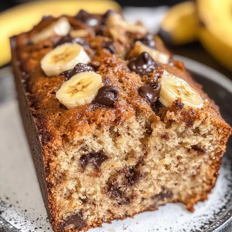 Greek Yogurt Banana Bread