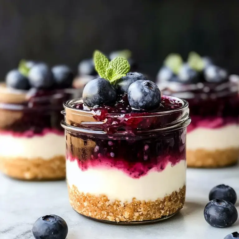 High Protein Cheesecake Jars