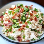 KETO JALAPENO POPPER CHICKEN SALAD
