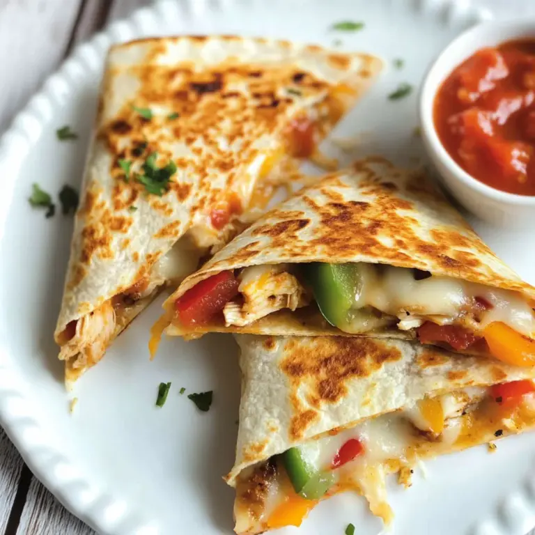Keto Chicken Quesadilla