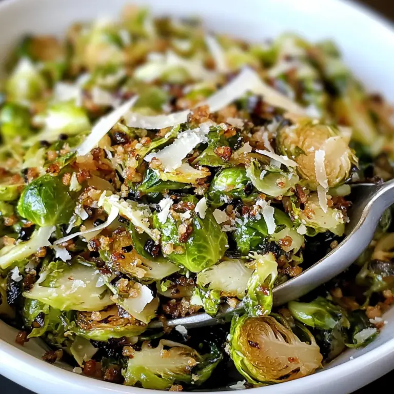 Keto Shredded Brussels Sprouts