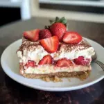 Keto Strawberry Tiramisu
