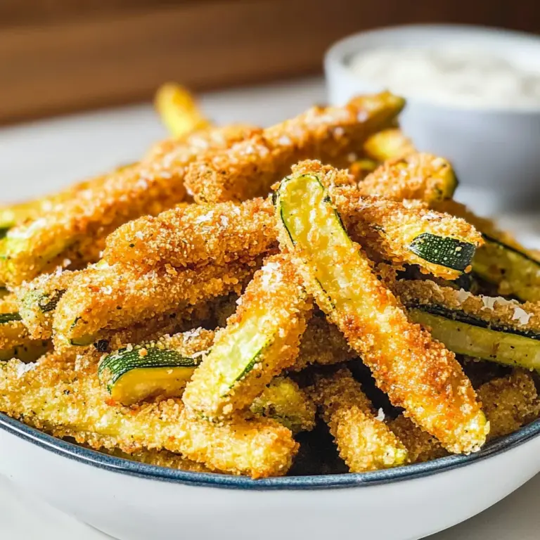 Keto Zucchini Fries