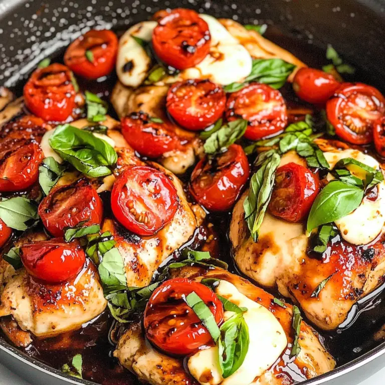 One Pan Balsamic Chicken