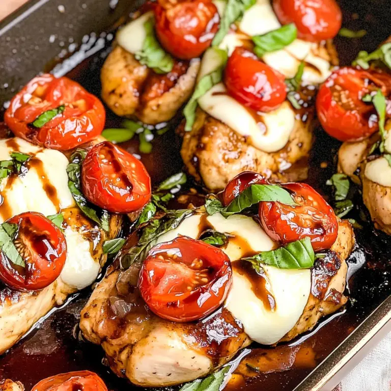 One Pan Balsamic Chicken