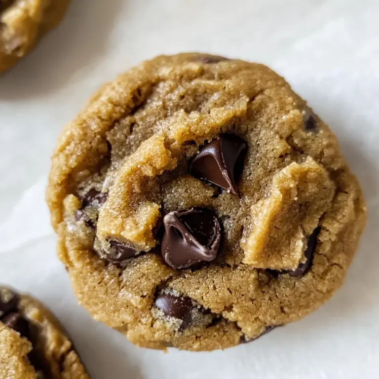 Peanut Butter Chickpea Cookies
