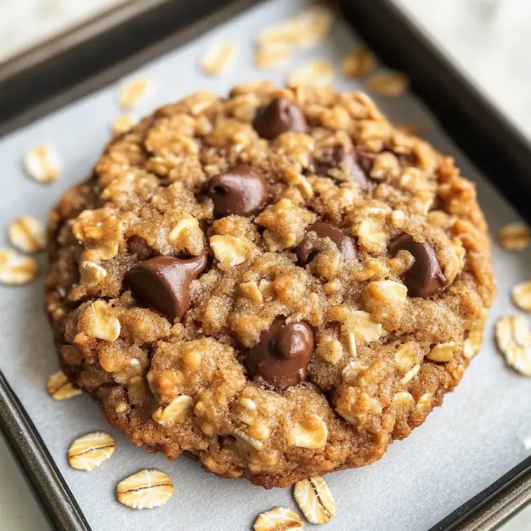Peanut Butter Oatmeal Chocolate Chip Cookies