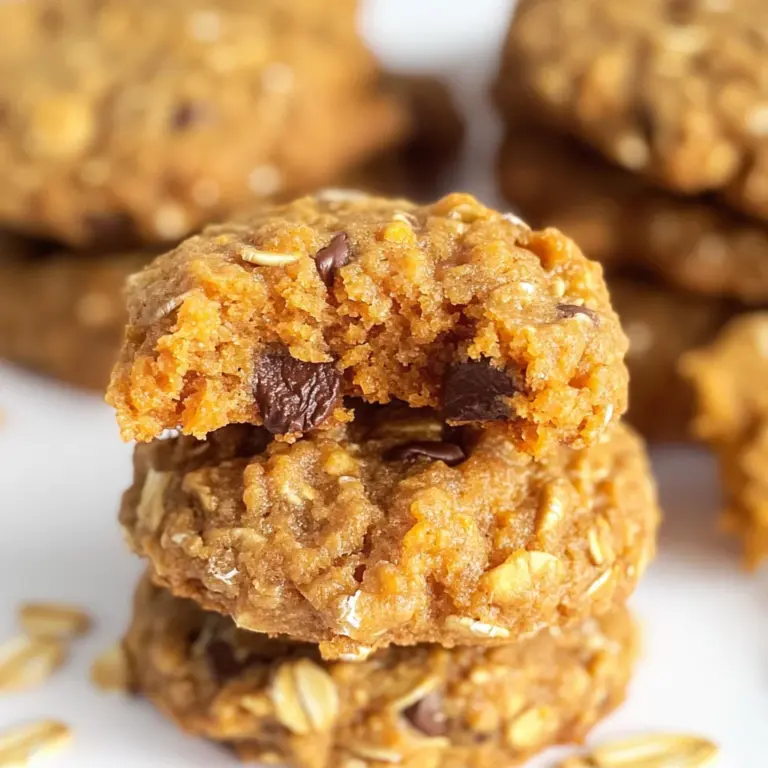 Sweet Potato Oatmeal Cookies