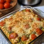 White Bean and Pesto Bake