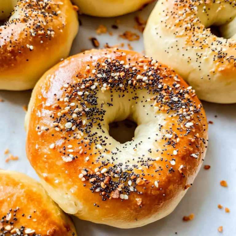 3 Ingredient Air Fryer Bagels