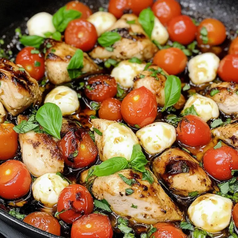Caprese Chicken Skillet