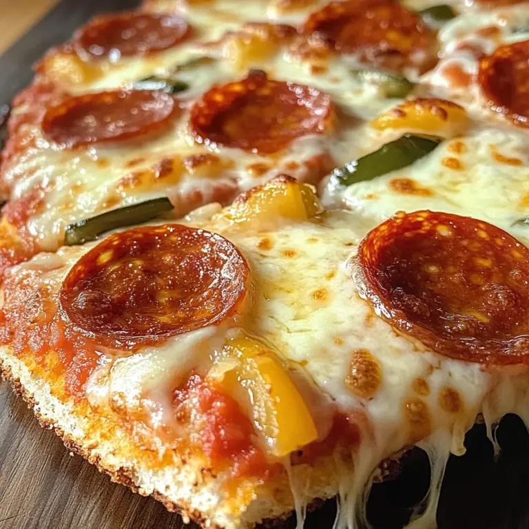 Cottage Cheese Pizza Crust (Gluten Free)