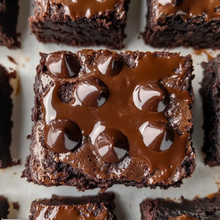 Flourless Greek Yogurt Brownies