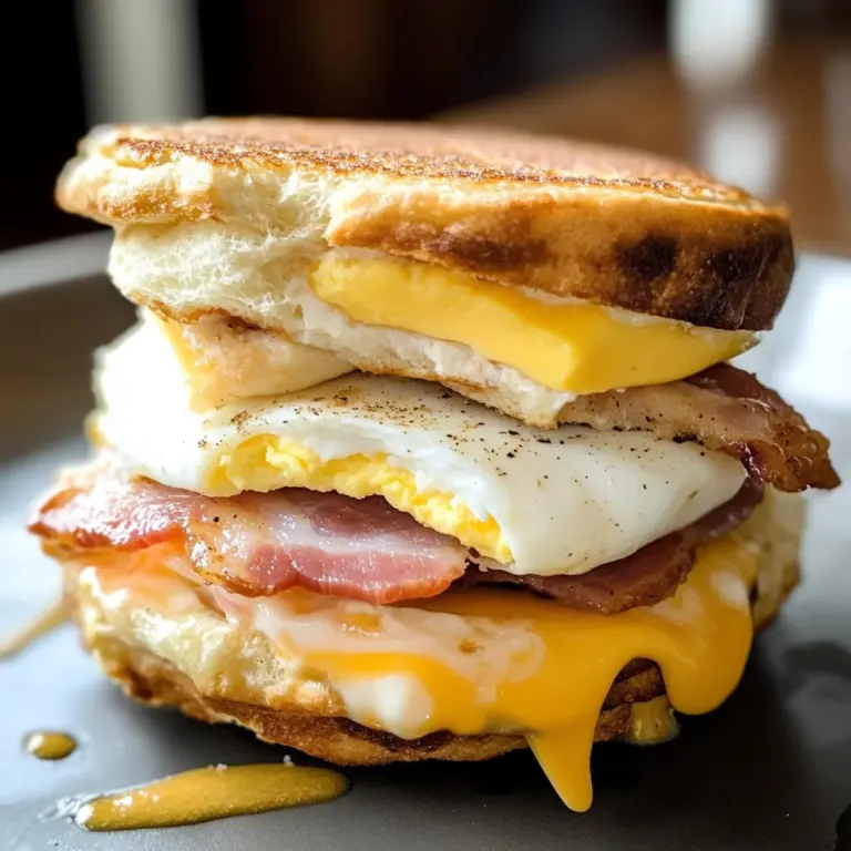 Freezer Breakfast Sandwiches - 3 Smart Points