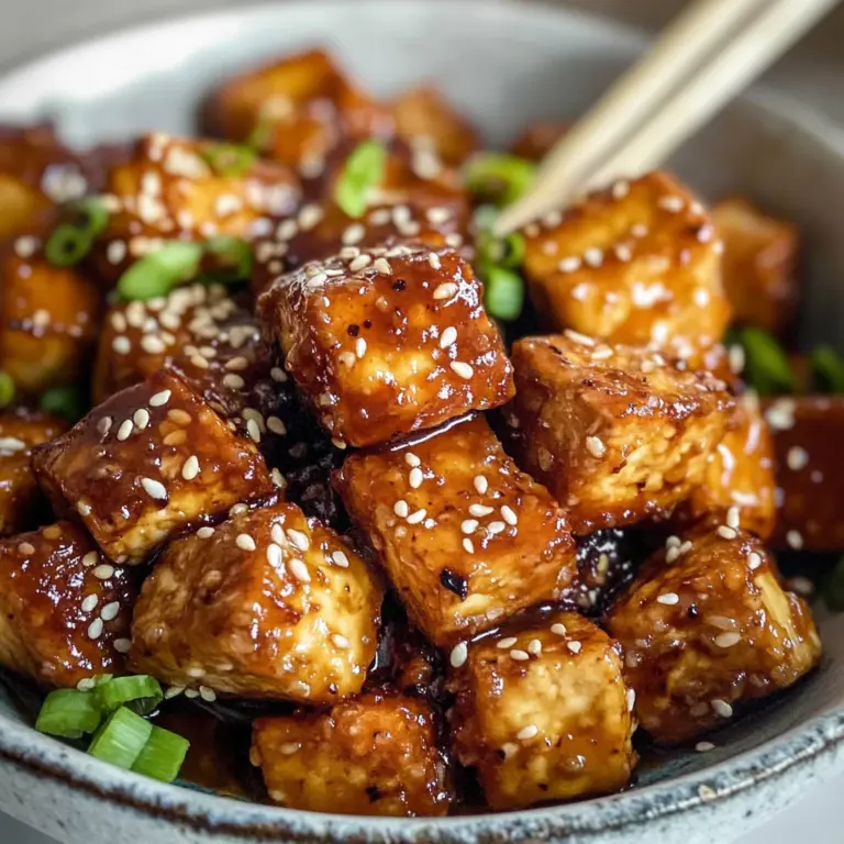 Garlic Sesame Tofu