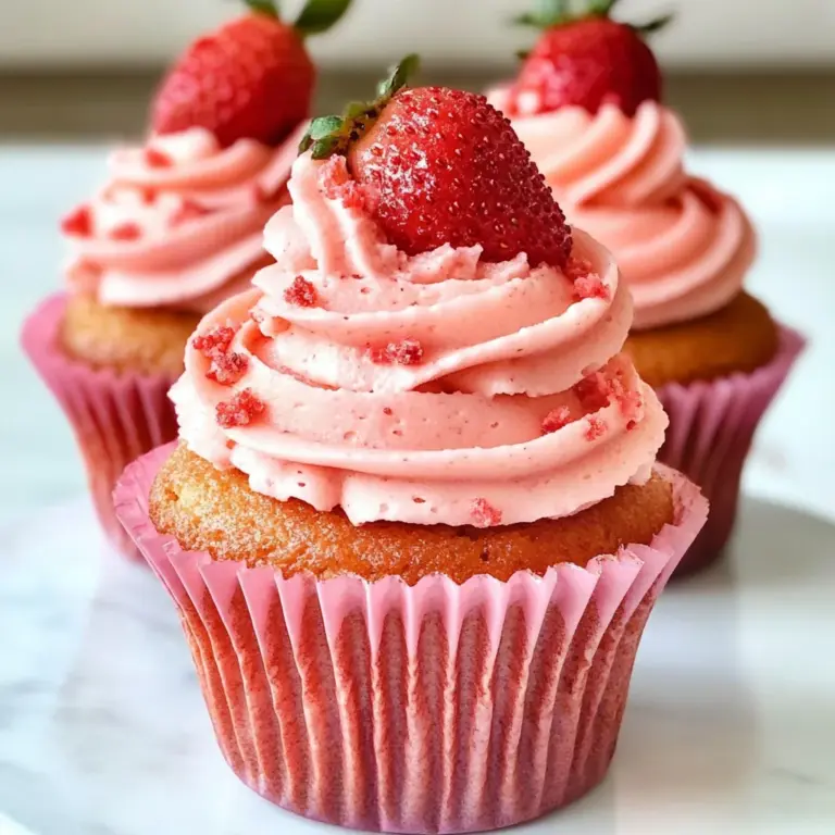 Gluten-Free Strawberry Cupcakes