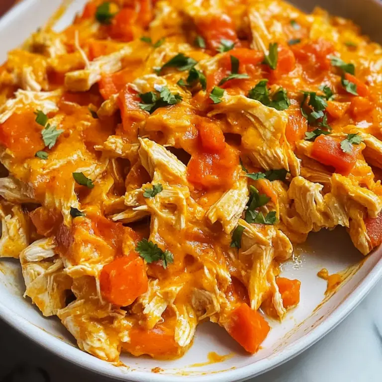 Healthy Buffalo Chicken Casserole