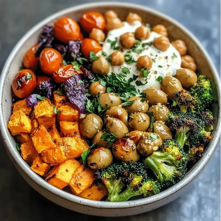 Mediterranean Veggie Bowls