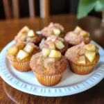 Mini Gluten Free Vegan Apple Muffins