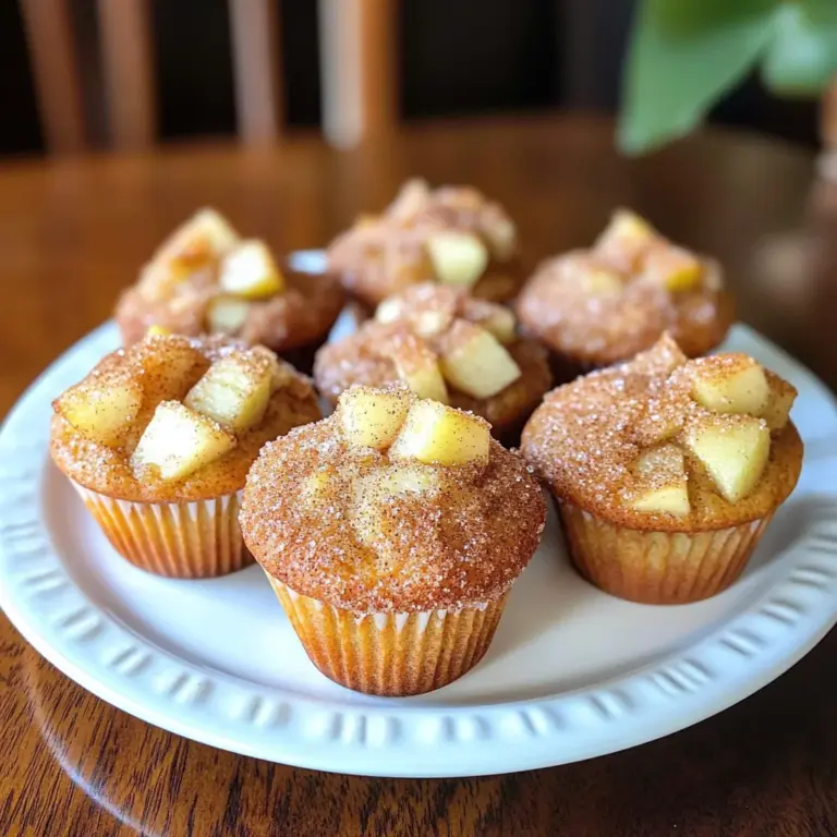 Mini Gluten Free Vegan Apple Muffins