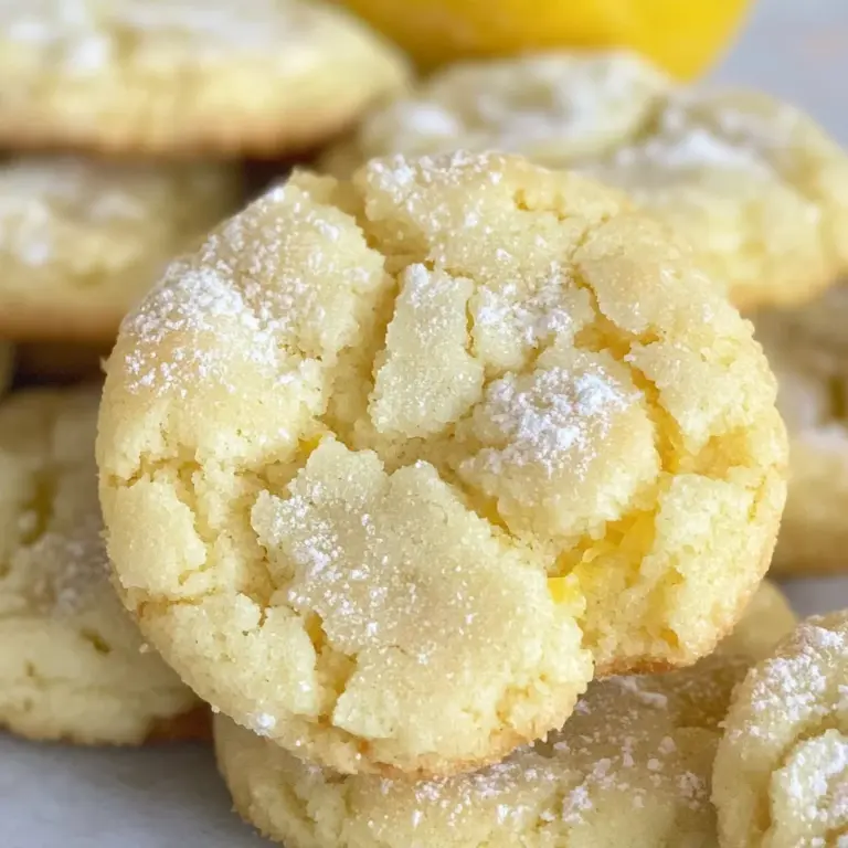Sugar Free Lemon Cookie Recipe
