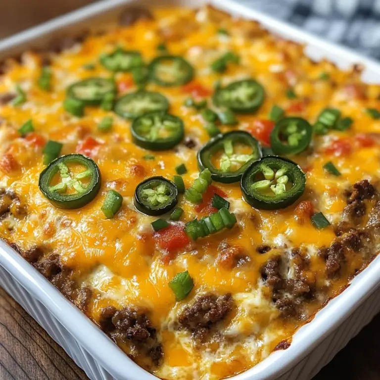 Easy Cheesy Keto Taco Casserole (10-Minute Recipe)