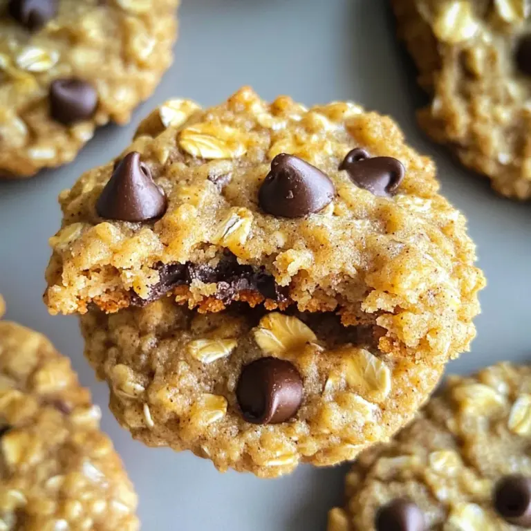 Healthy Banana Oat Cookies