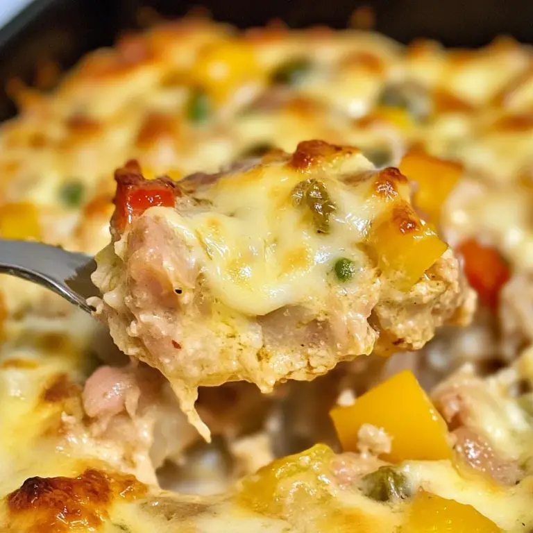 One Pot Keto Tuna Casserole