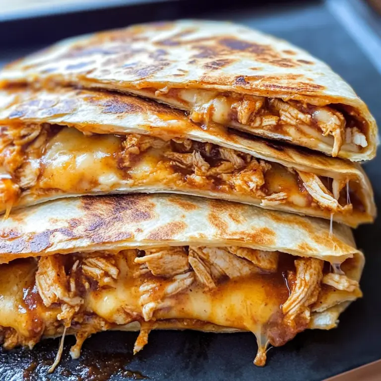 BBQ Chicken Quesadillas