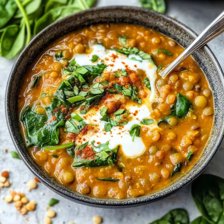 Detox Moroccan Lentil Soup