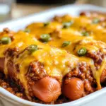 Keto Chili Dog Casserole Recipe