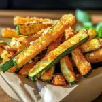 Low Calorie Air Fryer Zucchini Fries
