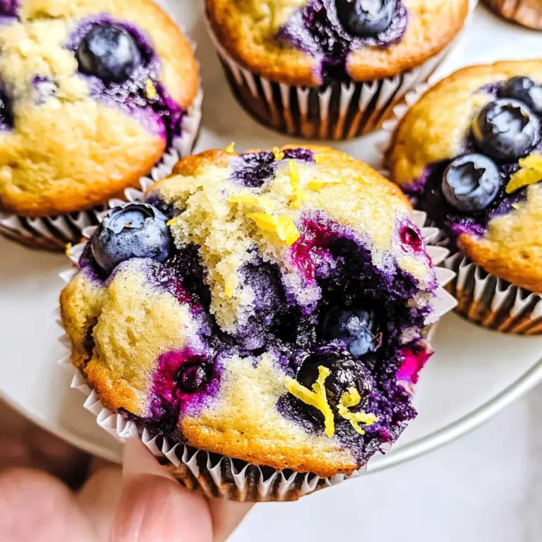 Vegan Blueberry Muffins
