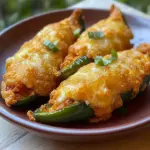 Cheesy Hatch Chile Rellenos