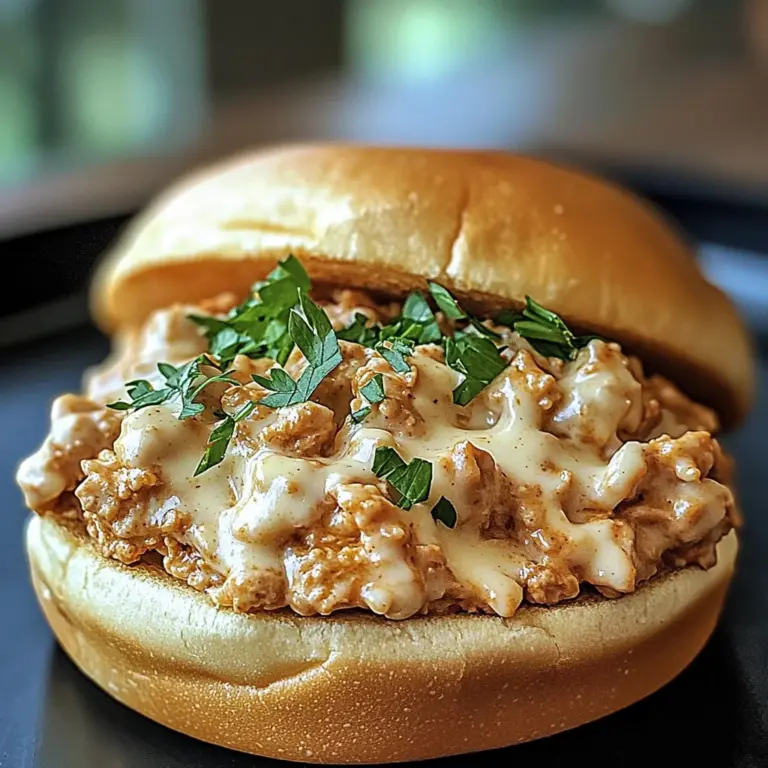 Chicken Alfredo Sloppy Joes: A Delicious Twist on a Classic Favorite