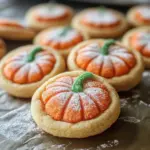 Easy Copycat Vegan Pillsbury Pumpkin Sugar Cookies