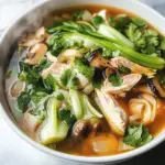 Hearty Bokchoy Chicken Soup
