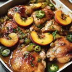 Jalapeno Peach Chicken
