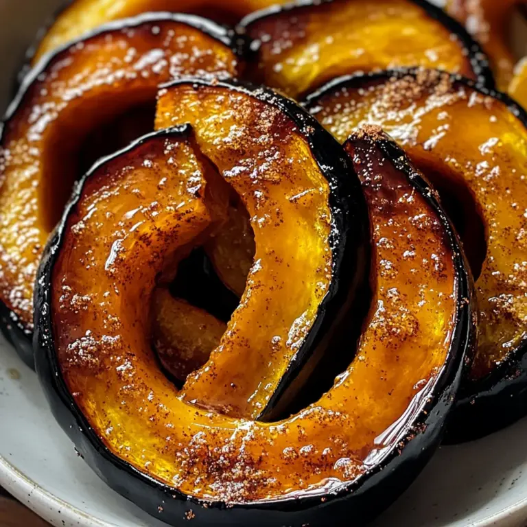 Maple Roasted Acorn Squash