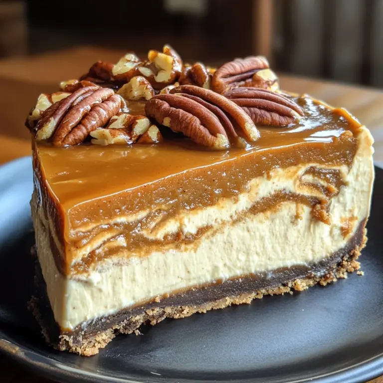 Pecan Pie Pumpkin Cheesecake