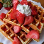 Strawberry Waffles Recipe